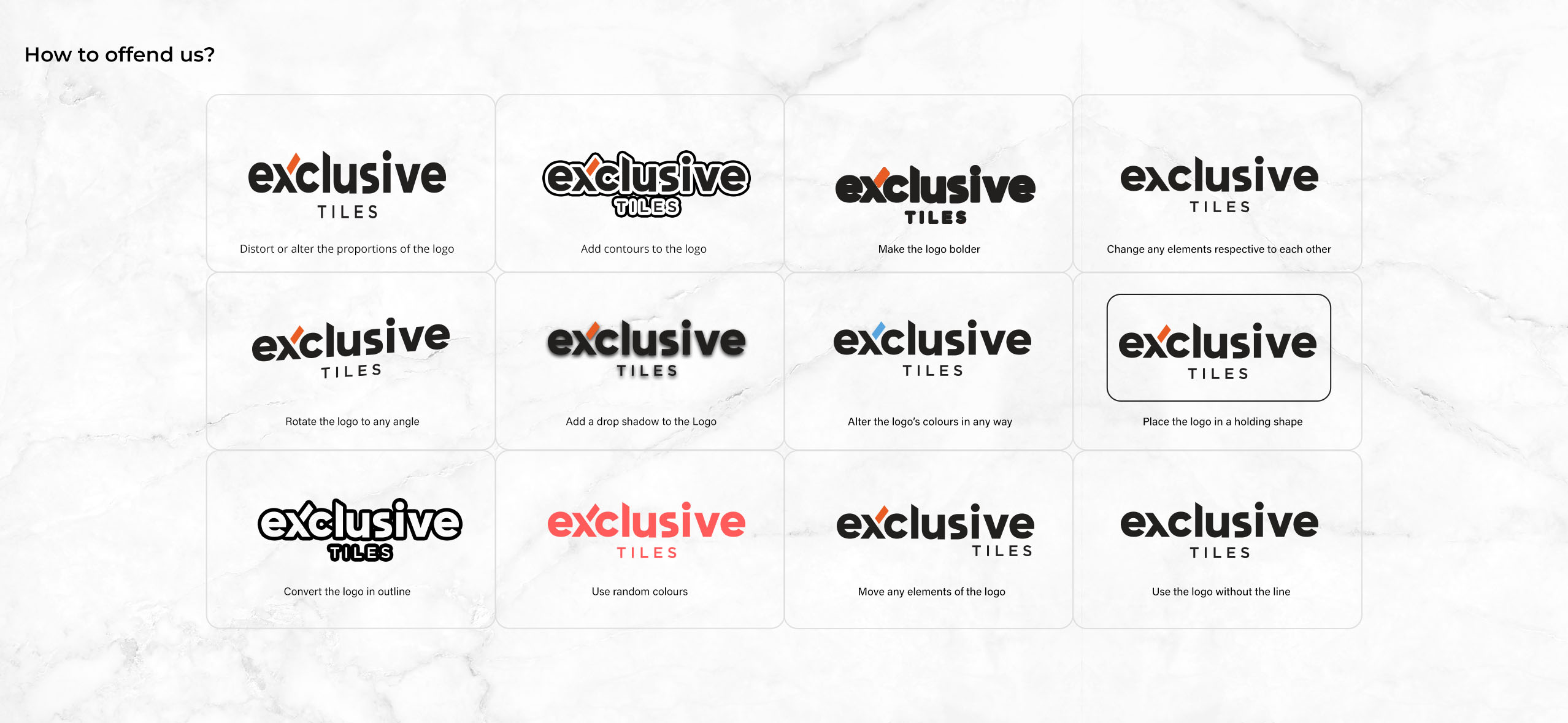 Exclusive Tiles