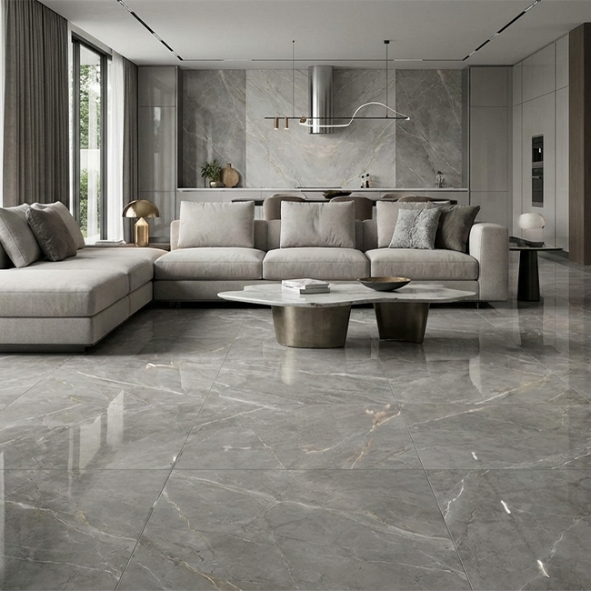 Choose Large Format Porcelain Slabs for Seamless Luxury Flooring in Modern Homes 